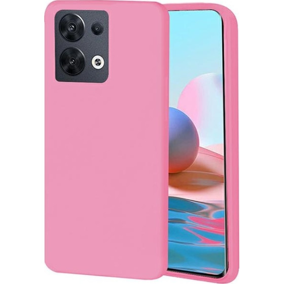 Beline Etui Candy Oppo Reno 8jasnorozowy/light pink