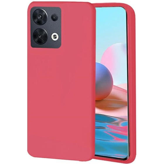 Beline Etui Candy Oppo Reno 8rozowy/pink
