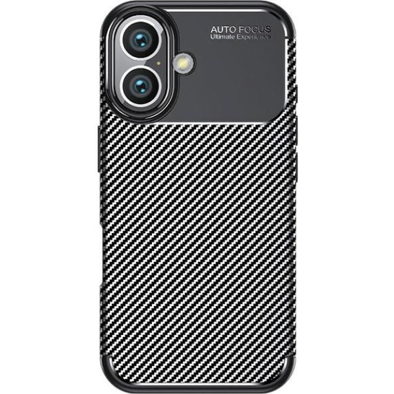 Beline Etui Carbon Armor iPhone 16 Plus6.7'' czarny/black box