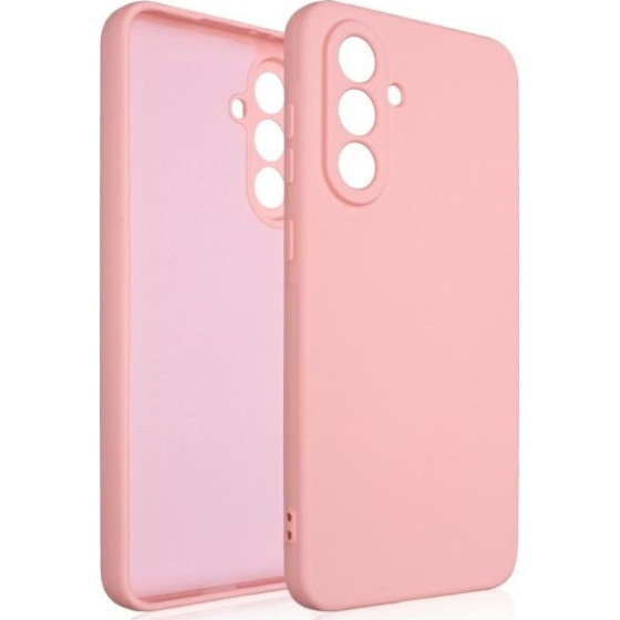 Beline Etui Silicone do Samsung A56 5G rozowo-zloty