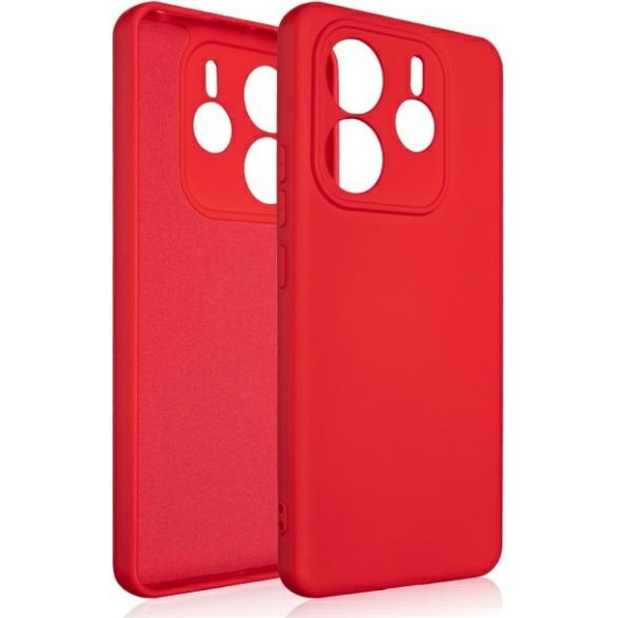 Beline Etui Silicone do Xiaomi Redmi Note 14 5G czerwony