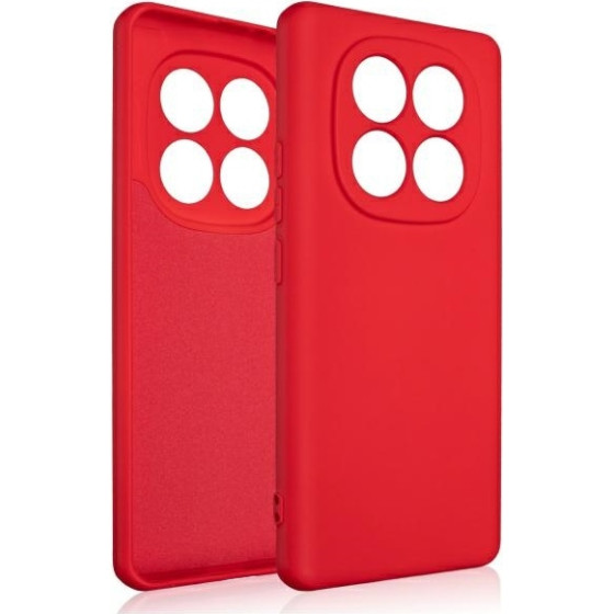 Beline Etui Silicone do Xiaomi Redmi Note 14 Pro 5G czerwony