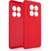 Beline Etui Silicone do Xiaomi Redmi Note 14 Pro Plus 5G czerwony
