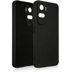 Beline Etui Silicone Honor 90 Liteczarny/black