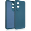 Beline Etui Silicone Honor 90 Liteniebieski/blue