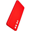 Beline Etui Silicone Honor 90czerwony/red