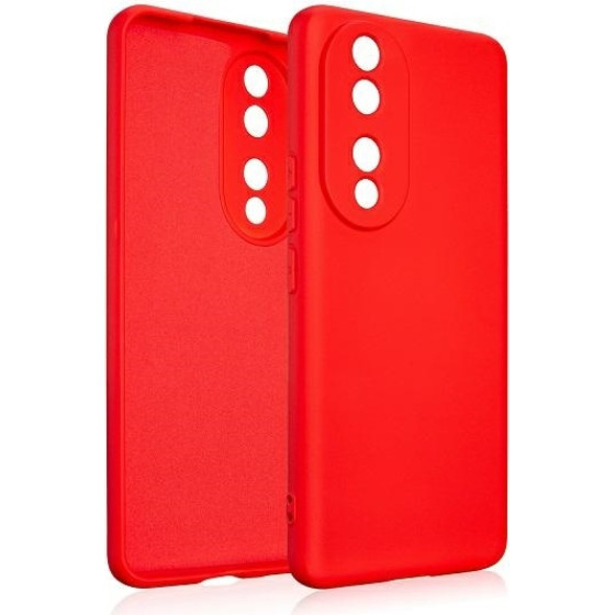 Beline Etui Silicone Honor 90czerwony/red