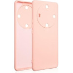 Beline Etui Silicone Honor Magic5 Literozowo-zloty/rose gold