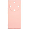 Beline Etui Silicone Honor Magic5 Literozowo-zloty/rose gold