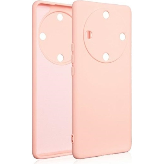 Beline Etui Silicone Honor Magic5 Literozowo-zloty/rose gold
