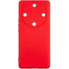 Beline Etui Silicone Honor Magic5 Liteczerwony/red