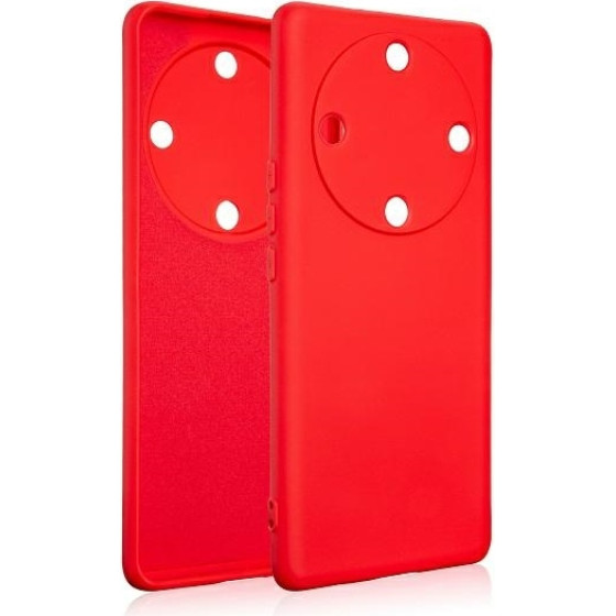 Beline Etui Silicone Honor Magic5 Liteczerwony/red