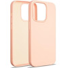 Beline Etui Silicone iPhone 14 Pro 6,1''rozowo-zloty/rose gold