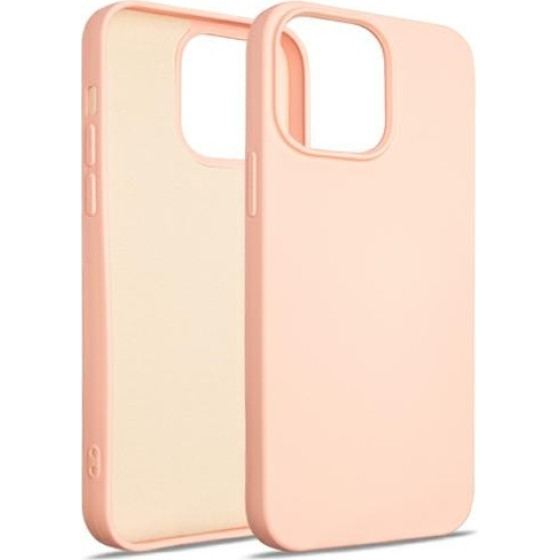 Beline Etui Silicone iPhone 14 Pro Max6,7'' rozowo-zloty/rose gold