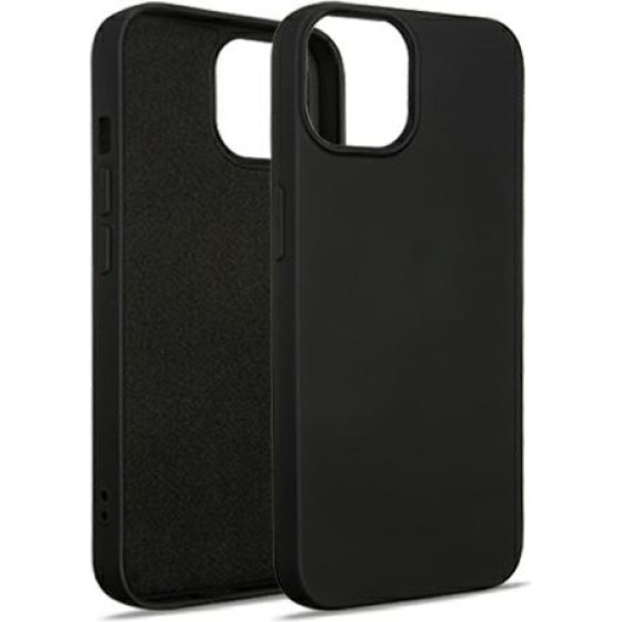 Beline Etui Silicone iPhone 15 6.1''czarny/black