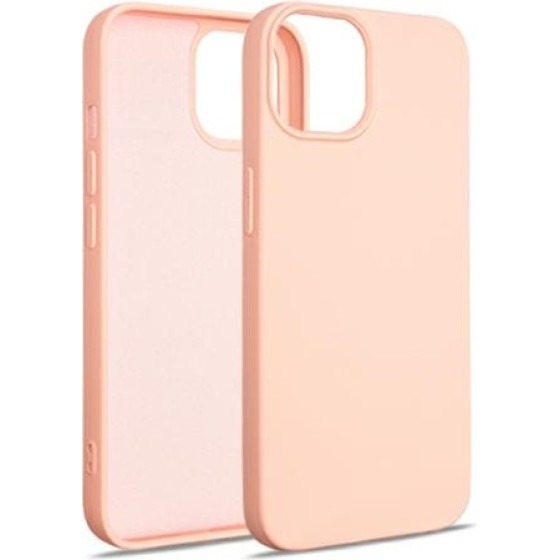 Beline Etui Silicone iPhone 15 6.1''rozowo-zloty/rose gold