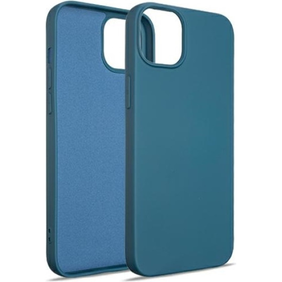 Beline Etui Silicone iPhone 15 Plus6.7'' niebieski/blue