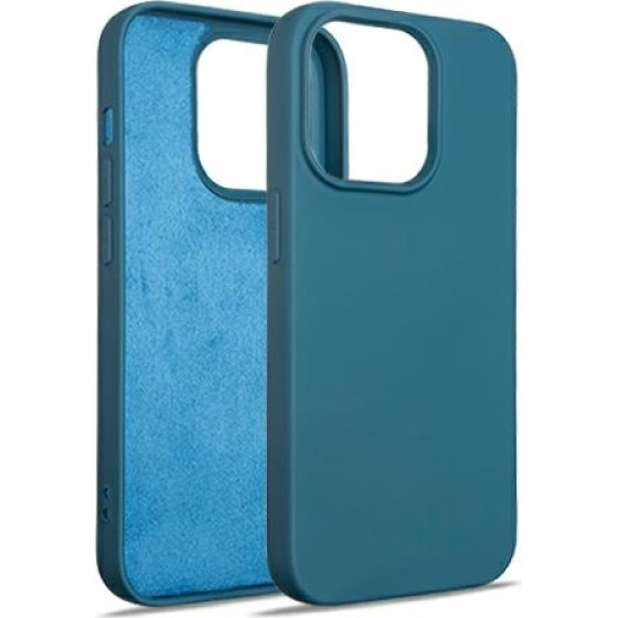 Beline Etui Silicone iPhone 15 Pro 6,1''niebieski/blue