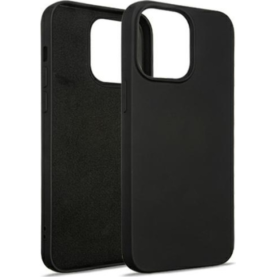 Beline Etui Silicone iPhone 15 Pro Max6,7'' czarny/black
