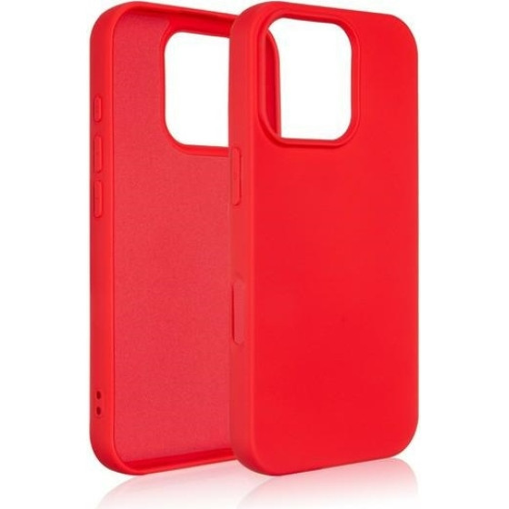 Beline Etui Silicone iPhone 16 Pro 6.3''czerwony/red
