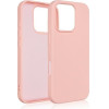 Beline Etui Silicone iPhone 16 Pro 6.3''rozowo-zloty/rose gold