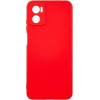 Beline Etui Silicone Motorola Moto E22iczerwone /red