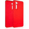 Beline Etui Silicone Motorola Moto Edge30 czerwone /red