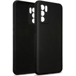 Beline Etui Silicone Oppo A16/A16s/A16Kczarny/black