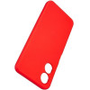 Beline Etui Silicone Oppo A17czerwony/red