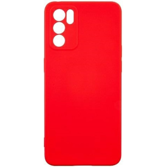 Beline Etui Silicone Oppo Reno 6 5Gczerwony /red