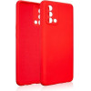 Beline Etui Silicone Oppo Reno 6 Liteczerwony /red