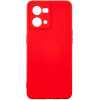 Beline Etui Silicone Oppo Reno 7 4Gczerwony /red