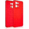 Beline Etui Silicone Oppo Reno 7 4Gczerwony /red