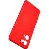 Beline Etui Silicone Oppo Reno 7 4Gczerwony /red