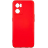 Beline Etui Silicone Oppo Reno 7 5Gczerwony /red
