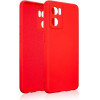 Beline Etui Silicone Oppo Reno 7 5Gczerwony /red