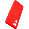 Beline Etui Silicone Oppo Reno 7 5Gczerwony /red