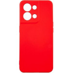 Beline Etui Silicone Oppo Reno 8 5Gczerwony /red