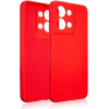 Beline Etui Silicone Oppo Reno 8 5Gczerwony /red