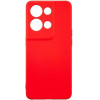 Beline Etui Silicone Oppo Reno 8 Proczerwony /red