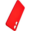 Beline Etui Silicone Oppo Reno 8Tczerwony /red