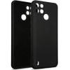 Beline Etui Silicone Realme C25Y 2021czarny/black