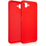 Beline Etui Silicone Realme C30 czerwony/red