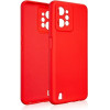 Beline Etui Silicone Realme C31 czerwony/red