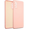 Beline Etui Silicone Samsung M52rozowo-zlty/rose gold