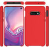 Beline Etui Silicone Samsung S10 Plusczerwony/red