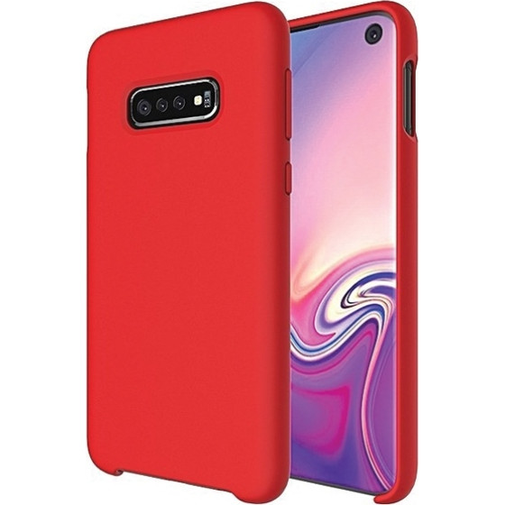 Beline Etui Silicone Samsung S10 Plusczerwony/red