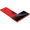 Beline Etui Silicone Samsung S23 UltraS918 czerwony/red