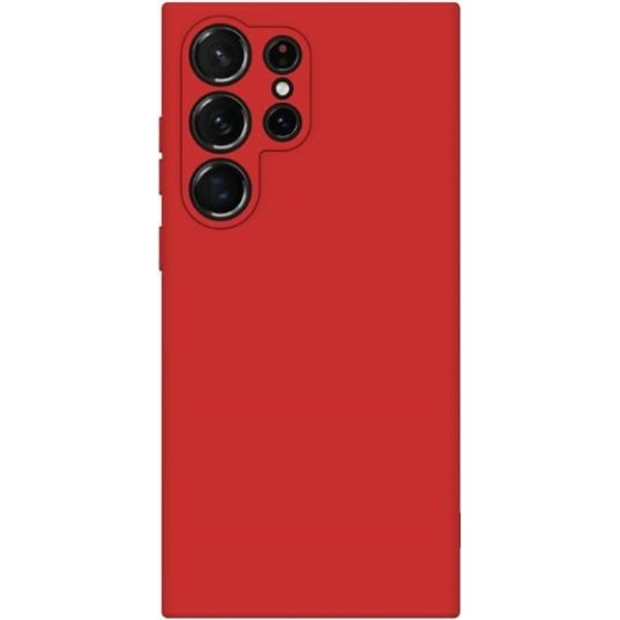 Beline Etui Silicone Samsung S23 UltraS918 czerwony/red