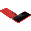 Beline Etui Silicone Samsung S23+S916 czerwony/red